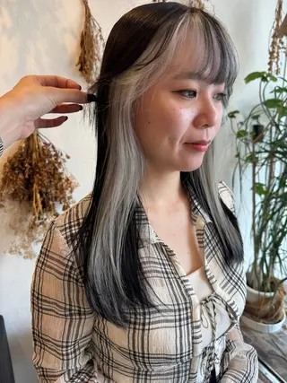 ロング カラー m ā l o.🌷 サカモトマイコのヘアスタイル