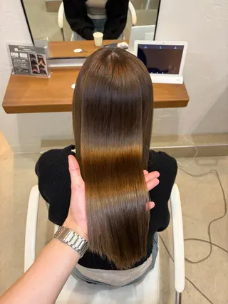 ロング カラー 鎌田 唯斗のヘアスタイル