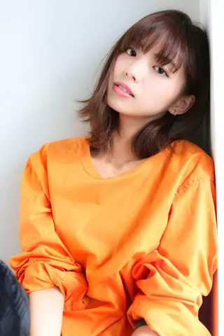 ミディアム 中野 恵脩のヘアスタイル