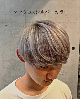 カラー メンズ 明神 星名のヘアスタイル