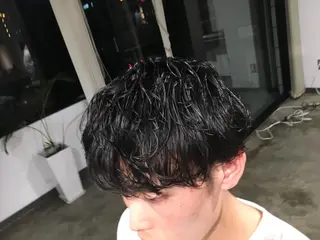 ショート パーマ メンズ 【メンズ職人】 ✂️佐藤友のヘアスタイル