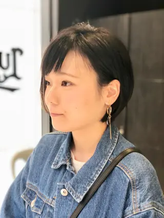 ショート カット無料/髪質改善 髪質根本改善/艶髪のヘアスタイル