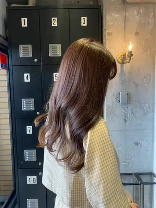 セミロング カラー yuu/髪質改善 カラー🌛のヘアスタイル
