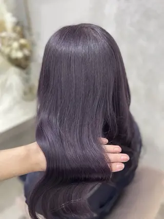 カラー 🫧yumena🫧 艶カラー特化🖤大宮のヘアスタイル