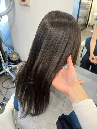 ロング カラー 透明感カラーボブ レイヤーツムギ♡のヘアスタイル