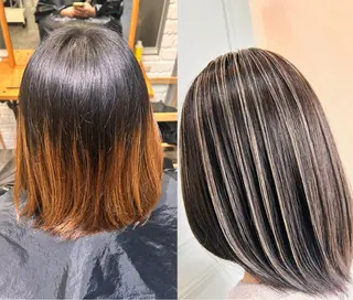 ミディアム ✨メテオ　髪質改善✨ シバタのヘアスタイル
