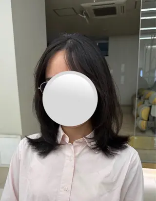 ミディアム 無料募集/ミディアム レイヤー日向のヘアスタイル