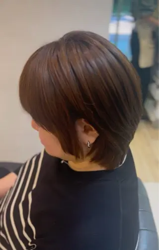 ショート レイヤー⌇﻿アレンジ ⌇﻿misato🩶のヘアスタイル