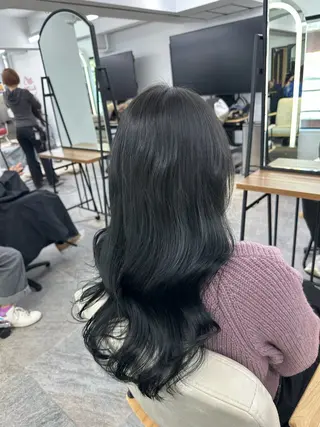 ロング 完全個室/ケアカラー 🌟misaki🌟のヘアスタイル