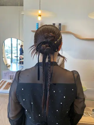 ヘアアレンジ 石川 瑠琉のヘアスタイル