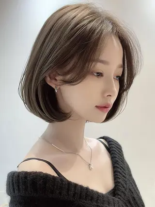ミディアム FOCUS JAPAN4のヘアスタイル