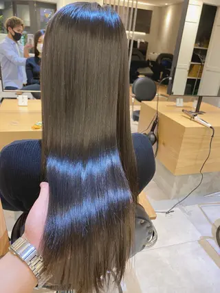 ロング カラー Zina髪質改善 艶カラー✨のヘアスタイル