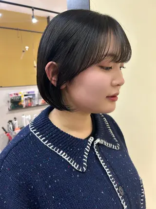 ショート カラー hubhair レイヤー/透明感のヘアスタイル