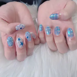 ネイル Maya 🧊🫧‪／渋谷のネイルデザイン