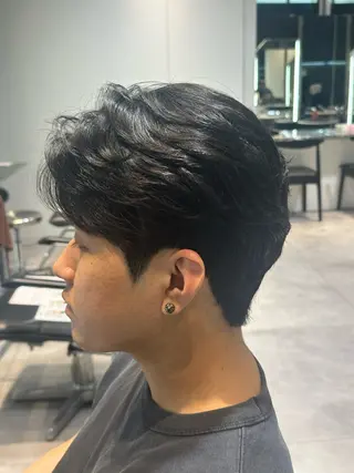 ショート パーマ メンズ 似合わせパーマ🔥 河浪  大智のヘアスタイル