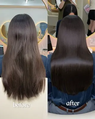 ロング Bonheur銀座 🐰✨️タナカミサのヘアスタイル