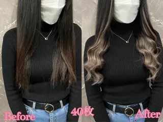 ロング シールエクステ ♡SAORI♡のヘアスタイル