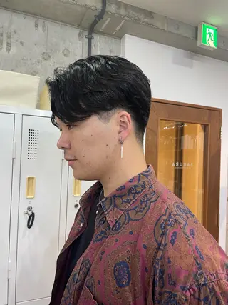 メンズ 横山 奈央のヘアスタイル