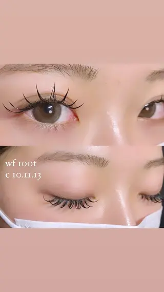 マツエク・マツパ eyelash salon 華のマツエク・マツパデザイン