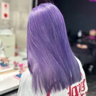 ショート カラー ヘアアレンジ ⭐️ハイトーン⭐️ 💕SAKURA💕のヘアスタイル
