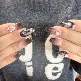 ネイル 🍄Rina🍄 韓国風ネイルのネイルデザイン