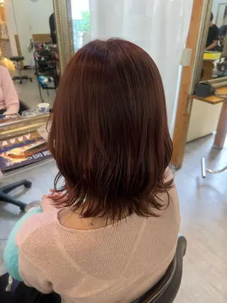 ミディアム LAMP mashiroのヘアスタイル