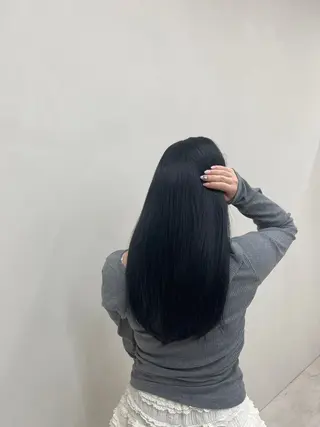 セミロング カラー 透明感カラー⭐️ Takumaのヘアスタイル