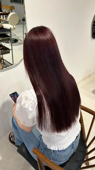 カラー amoretto kiraのヘアスタイル