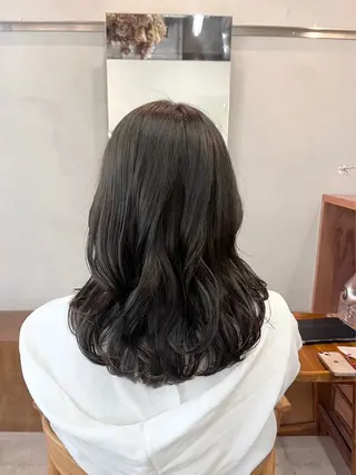 ミディアム 🌹花屋併設🌹 横山 洋幸のヘアスタイル