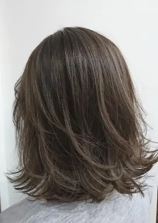 ミディアム カラー パーマ ヘアアレンジ メンズ まとまり💯悩み改善 ★松本尚弥★店長のヘアスタイル