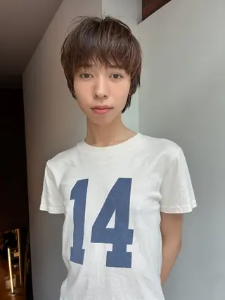 ショート 村瀬 晴飛のヘアスタイル