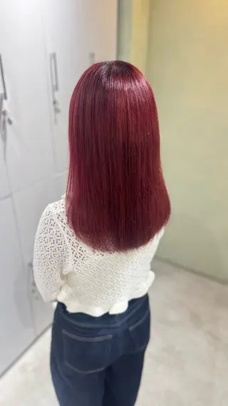 セミロング Yoshioka Sakiのヘアスタイル