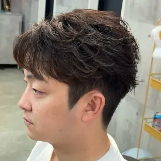 ミディアム パーマ メンズ特化/パーマ /swag/ルーカスのヘアスタイル