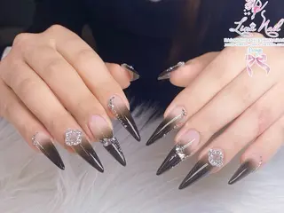 ロング Linanail Nambaのマツエク・マツパデザイン