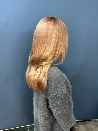 ミディアム カラー 🐚🧸 MAKI 🧸🐚のヘアスタイル