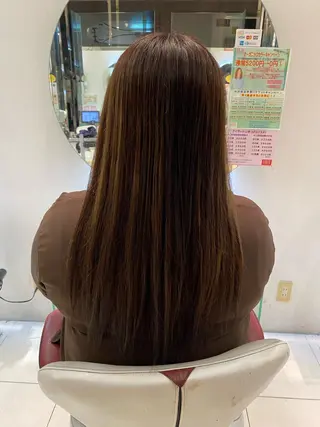 ロング カラー 髪質改善・縮毛矯正 白根凌二のヘアスタイル