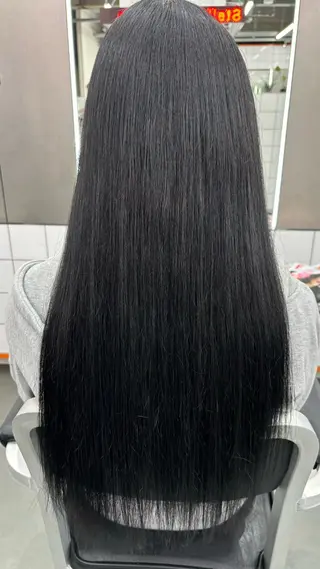 ロング 阿部 来央のヘアスタイル