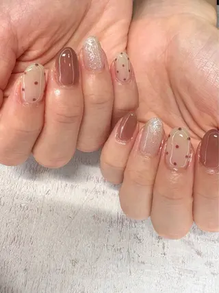 ネイル 𖡼 yumenoのネイルデザイン