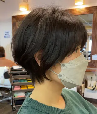 ショート カラー 古指 匠巳のヘアスタイル