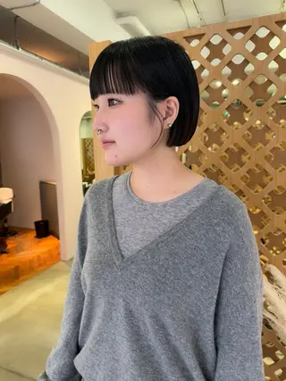 ショート 💜ショート💜 ウルフ、ボブ二色亜美のヘアスタイル