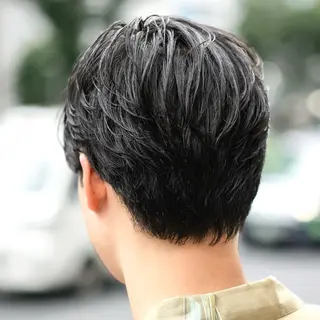 パーマ メンズ メンズ特化カットパー マカラー坂田柊のヘアスタイル