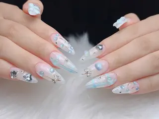 ネイル Sora nail 長さ出し専門店のネイルデザイン