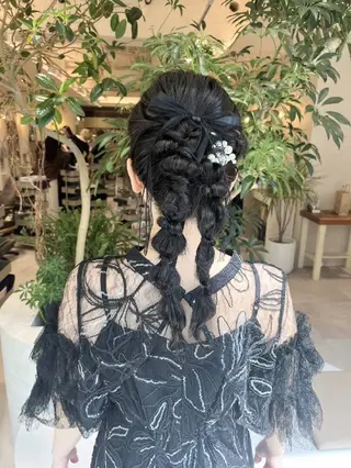 ヘアアレンジ いずみ こずえのヘアスタイル