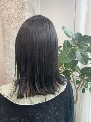 ミディアム カラー 暖色系特化さくら /福岡天神/レイヤーのヘアスタイル