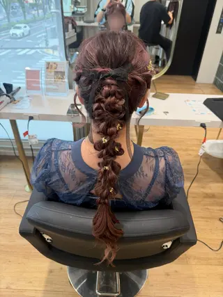ロング ヘアアレンジ ✿ すずかのヘアスタイル
