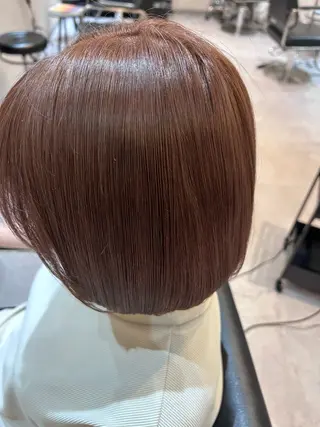 ショート カラー TOSHIKI 透明感カラー🌈のヘアスタイル