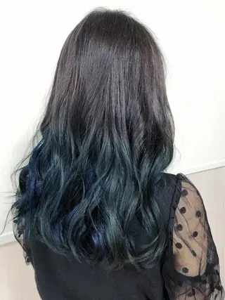 ロング 千葉 好未のヘアスタイル