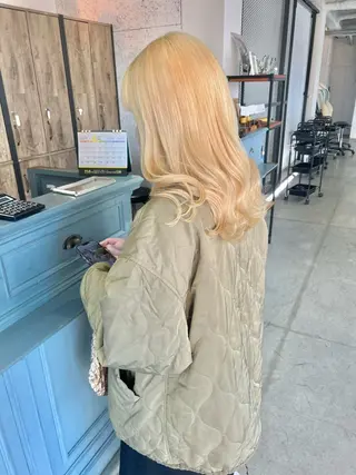 ミディアム amie三宮 NAKANOのヘアスタイル
