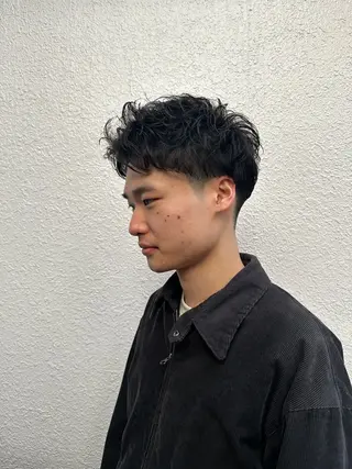 ショート メンズ ハマベ イクト FLORENのヘアスタイル