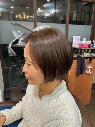 ショート 小顔似合わせカット ┊︎*AYANO*のヘアスタイル